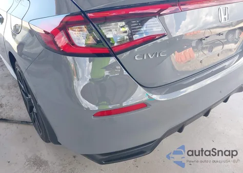 2025 Honda Civic Sport из США, поврежденный, VIN 19XFL2H89SE011564